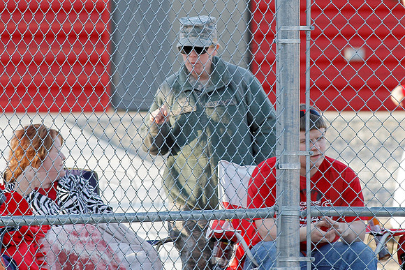 Pulaski Robinson @ Glen Rose Baseball 3-7-13 JWM0101 (©Justin Manning)