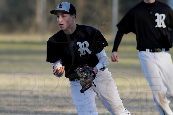 Pulaski Robinson @ Glen Rose Baseball 3-7-13 JWM0105 (©Justin Manning)