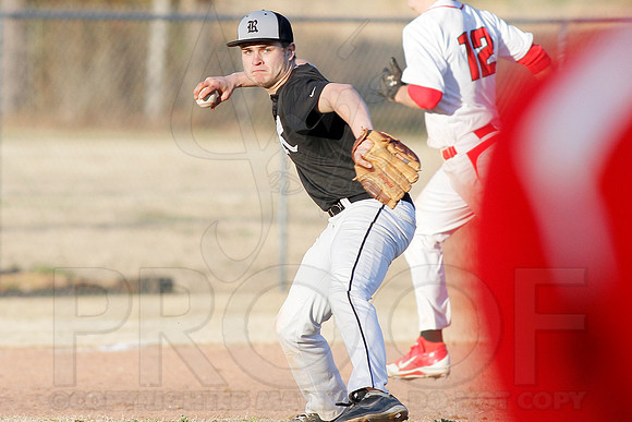 Pulaski Robinson @ Glen Rose Baseball 3-7-13 JWM0108 (©Justin Manning)