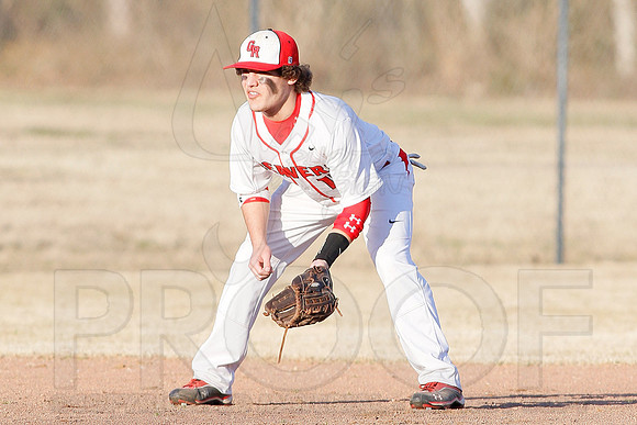 Pulaski Robinson @ Glen Rose Baseball 3-7-13 JWM0117 (©Justin Manning)