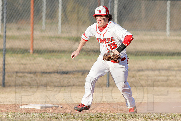 Pulaski Robinson @ Glen Rose Baseball 3-7-13 JWM0121 (©Justin Manning)