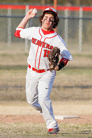 Pulaski Robinson @ Glen Rose Baseball 3-7-13 JWM0123 (©Justin Manning)