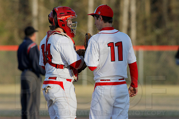 Pulaski Robinson @ Glen Rose Baseball 3-7-13 JWM0126 (©Justin Manning)