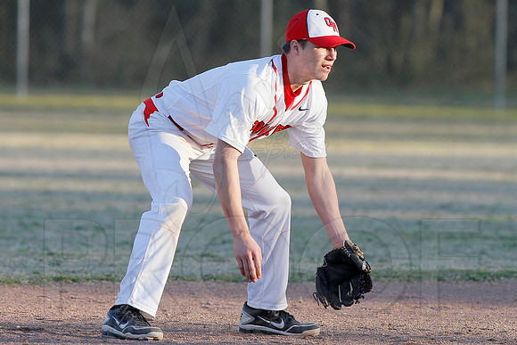 Pulaski Robinson @ Glen Rose Baseball 3-7-13 JWM0133 (©Justin Manning)