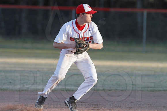 Pulaski Robinson @ Glen Rose Baseball 3-7-13 JWM0135 (©Justin Manning)
