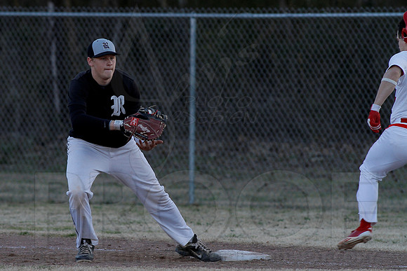 Pulaski Robinson @ Glen Rose Baseball 3-7-13 JWM0144 (©Justin Manning)