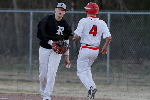 Pulaski Robinson @ Glen Rose Baseball 3-7-13 JWM0156 (©Justin Manning)