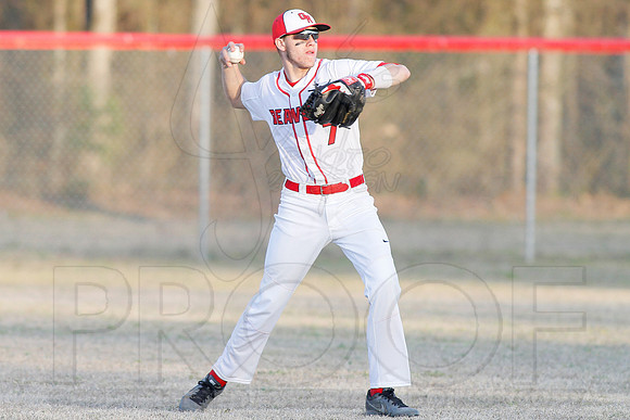 Pulaski Robinson @ Glen Rose Baseball 3-7-13 JWM0161 (©Justin Manning)