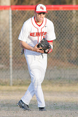 Pulaski Robinson @ Glen Rose Baseball 3-7-13 JWM0162 (©Justin Manning)