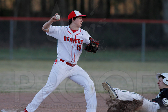 Pulaski Robinson @ Glen Rose Baseball 3-7-13 JWM0166 (©Justin Manning)