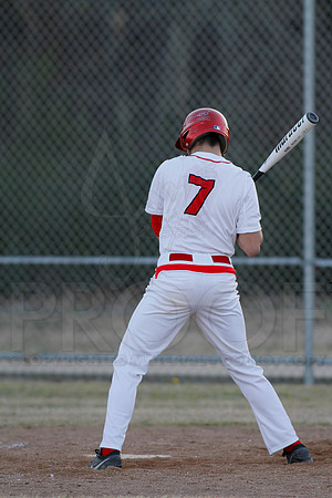 Pulaski Robinson @ Glen Rose Baseball 3-7-13 JWM0171 (©Justin Manning)