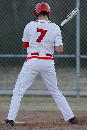 Pulaski Robinson @ Glen Rose Baseball 3-7-13 JWM0172 (©Justin Manning)