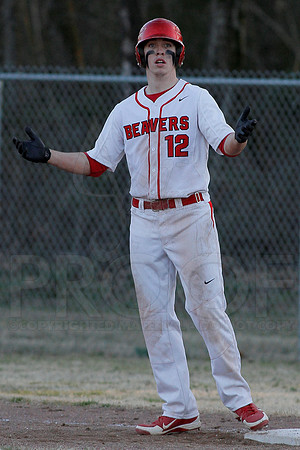 Pulaski Robinson @ Glen Rose Baseball 3-7-13 JWM0177 (©Justin Manning)