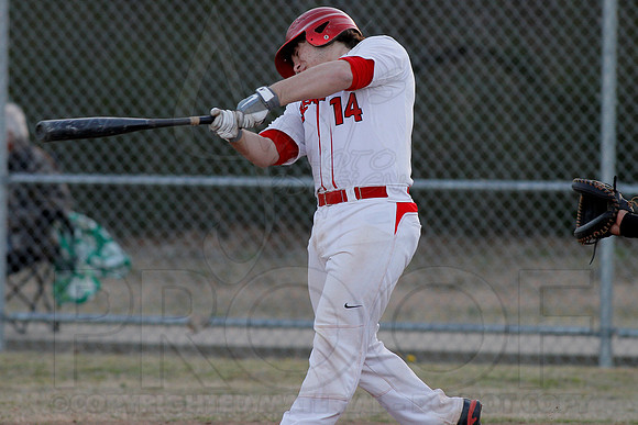 Pulaski Robinson @ Glen Rose Baseball 3-7-13 JWM0179 (©Justin Manning)