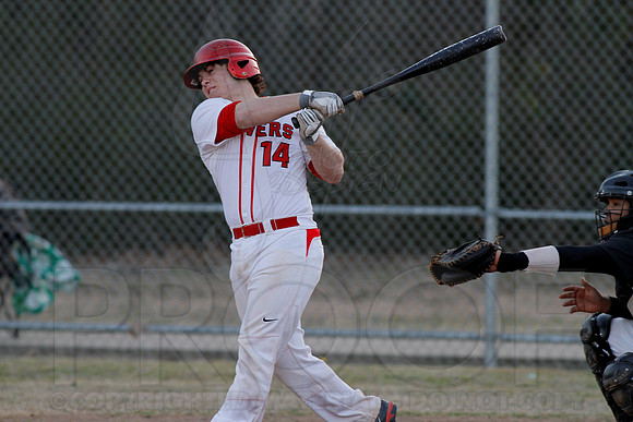 Pulaski Robinson @ Glen Rose Baseball 3-7-13 JWM0180 (©Justin Manning)