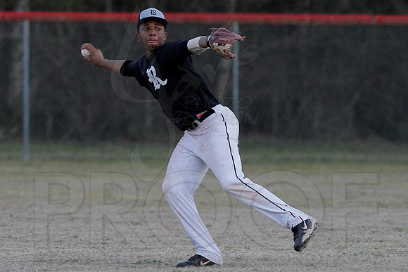 Pulaski Robinson @ Glen Rose Baseball 3-7-13 JWM0183 (©Justin Manning)
