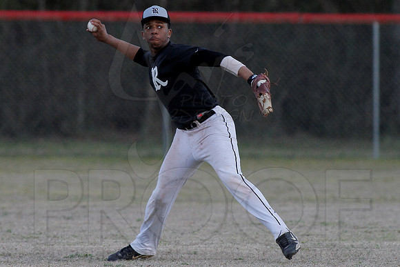 Pulaski Robinson @ Glen Rose Baseball 3-7-13 JWM0184 (©Justin Manning)