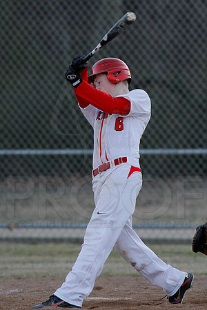 Pulaski Robinson @ Glen Rose Baseball 3-7-13 JWM0186 (©Justin Manning)