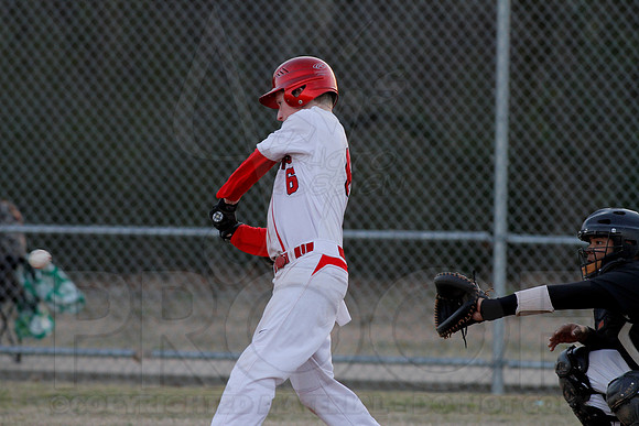 Pulaski Robinson @ Glen Rose Baseball 3-7-13 JWM0187 (©Justin Manning)