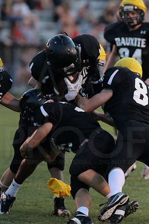 Bauxite Black-Gray games 4th, 5th, 6th, Junior high, Senior high scrimmage 8-22-13 (© Justin Manning) JWM0233