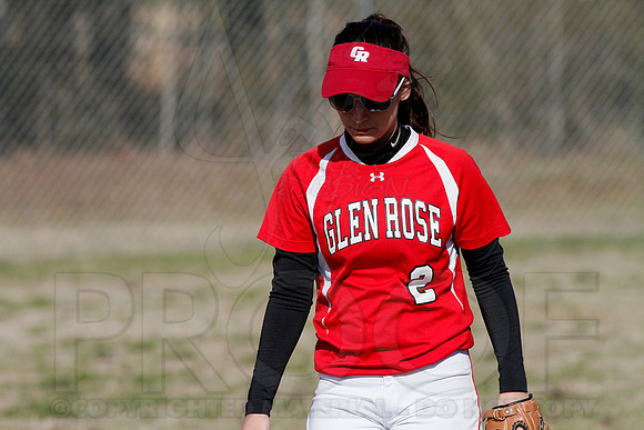 Glen Rose vs Arkadelphia Softball 3-12-13 (© Justin Manning) JWM0006