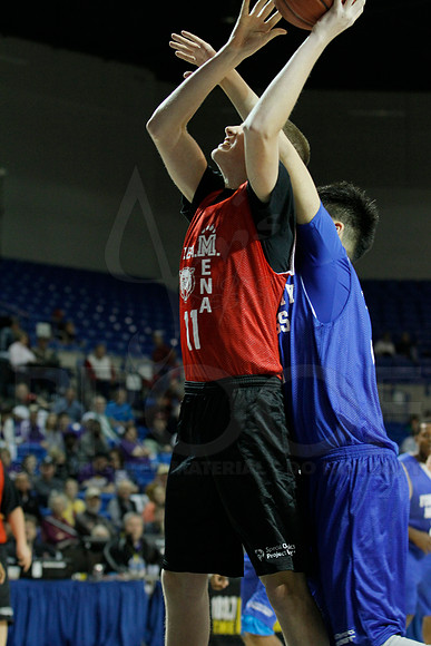 Exhibition Game Project Unify- Special Olympics- Mena vs Forrest City 3-14-2014 (© Justin Manning) JWM_0037