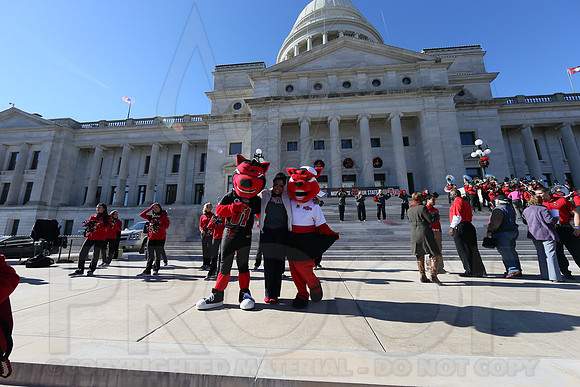 Arkansas State University Pep Rally (©Justin Manning) (©Justin Manning) JWM_0559