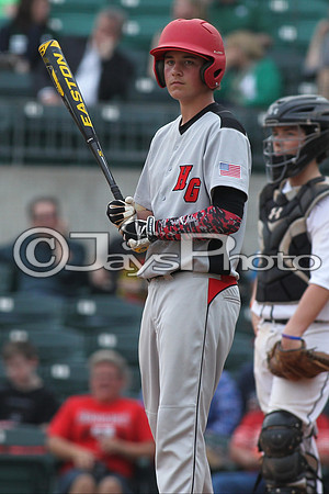 Harmony Grove vs. Episcopal Baseball (Dickey Stephens Park) 4-2-2015 (©Justin Manning) JWM_0243