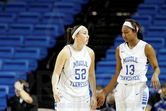 Middle Tennessee vs ULM  Women's 3-9-13 JWM0038 (©Justin Manning)