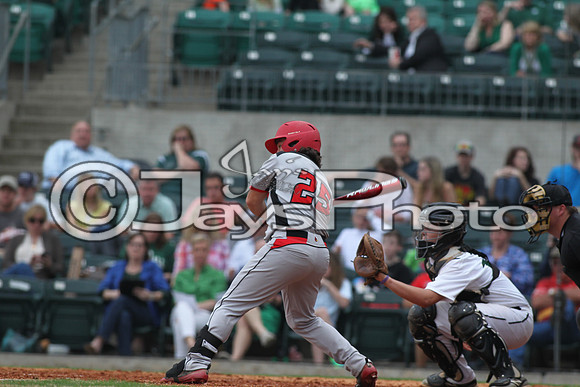 Harmony Grove vs. Episcopal Baseball (Dickey Stephens Park) 4-2-2015 (©Justin Manning) JWM_0160