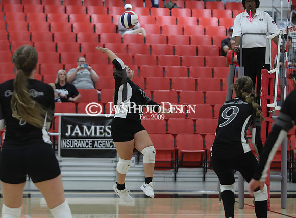 Cossatot River vs. Harding Academy (3A Volleyball South Regional Tournament) 10-22-24_JWM_0617