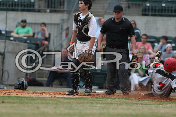 Harmony Grove vs. Episcopal Baseball (Dickey Stephens Park) 4-2-2015 (©Justin Manning) JWM_0048