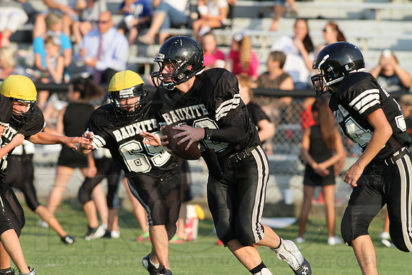 Bauxite Black-Gray games 4th, 5th, 6th, Junior high, Senior high scrimmage 8-22-13 (© Justin Manning) JWM0121