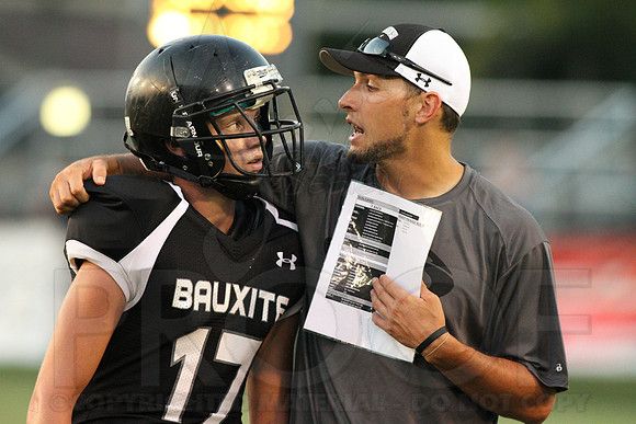 Harmony Grove @ Bauxite (Scrimmage) 8-26-2014 (©Justin Manning) JWM_160
