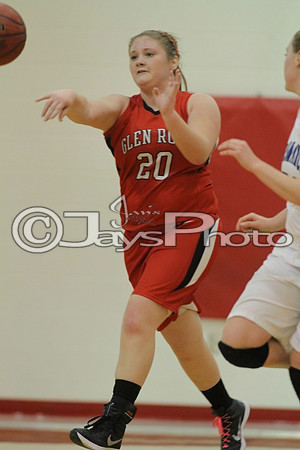Glen Rose vs. Bismarck Girls 3A District Tournament  2-19-2015 (©Justin Manning) JWM_093
