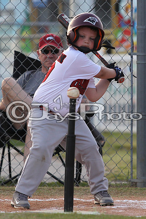 Bomb Squad vs. Cardinals 6-7 year old (Pitching Machine) 5-5-2015 (©Justin Manning) JWM_0113