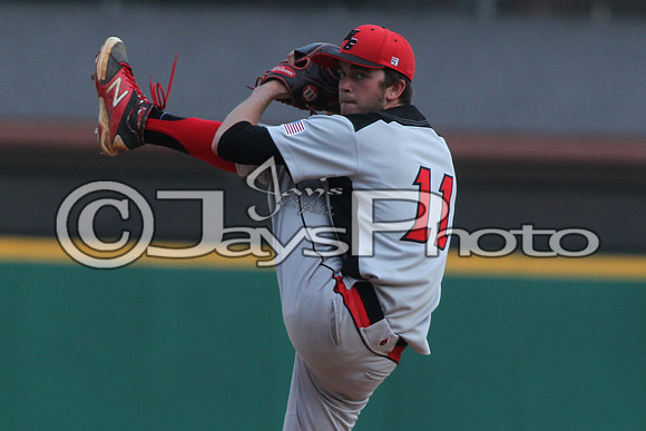 Harmony Grove vs. Episcopal Baseball (Dickey Stephens Park) 4-2-2015 (©Justin Manning) JWM_0360