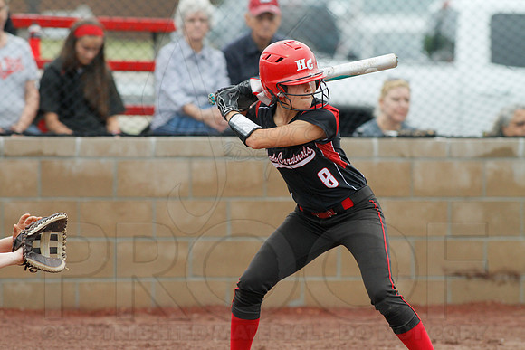 Rose Bud vs. Harmony Grove Regional Softball 5-9-2014 (© Justin Manning) JWM_0174