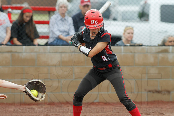 Rose Bud vs. Harmony Grove Regional Softball 5-9-2014 (© Justin Manning) JWM_0176