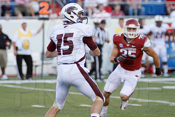 ULM @ Arkansas 9-8-12 (Justin Manning)288