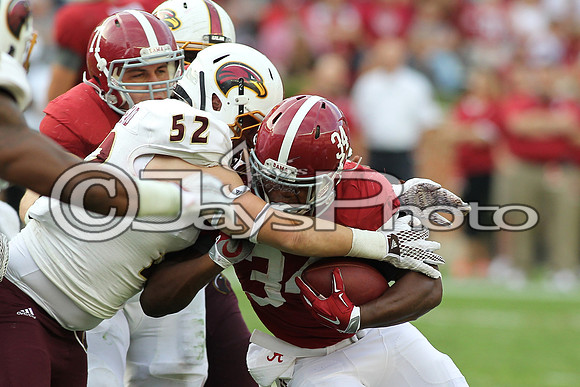 University of Louisiana-Monroe @ Alabama 9-26-2015 (©Justin Manning) JWM_0254