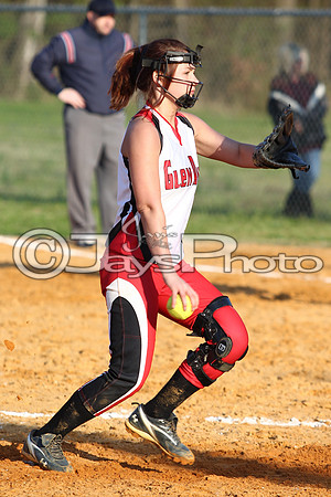 Poyen @ Glen Rose softball 3-28-2015 (©Justin Manning) JWM_0120