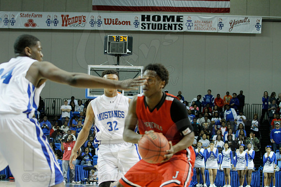 5A Boys State Finals-Forrest City vs. Jacksonville 3-14-2014 (© Justin Manning) JWM_0084