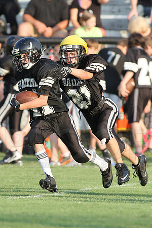 Bauxite Black-Gray games 4th, 5th, 6th, Junior high, Senior high scrimmage 8-22-13 (© Justin Manning) JWM0118