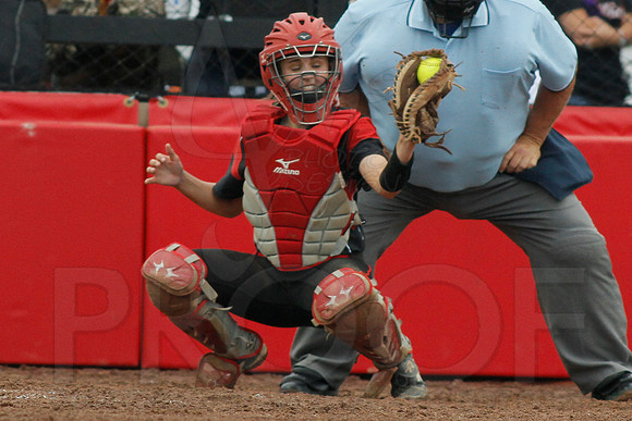 Rose Bud vs. Harmony Grove Regional Softball 5-9-2014 (© Justin Manning) JWM_0293