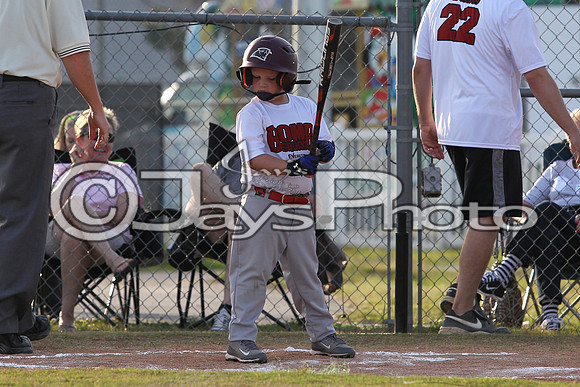 Bomb Squad vs. Cardinals 6-7 year old (Pitching Machine) 5-5-2015 (©Justin Manning) JWM_0088