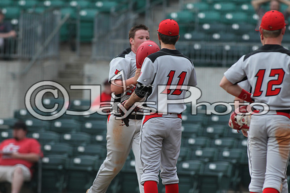 Harmony Grove vs. Episcopal Baseball (Dickey Stephens Park) 4-2-2015 (©Justin Manning) JWM_0228
