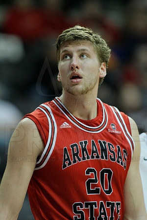 Arkansas State @ UALR Men's Basketball 3-1-2014 (© Justin Manning) JWM_0149
