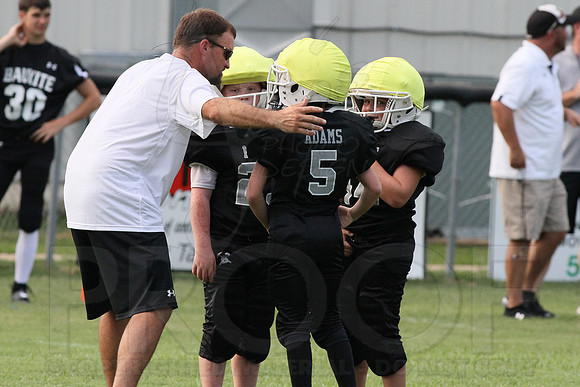 Bauxite Black-Gray games 4th, 5th, 6th, Junior high, Senior high scrimmage 8-22-13 (© Justin Manning) JWM0040