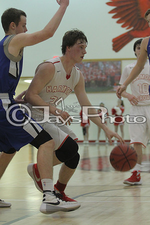 Jessieville @ Harmony Grove Senior Boys 1-12-2016 (©Justin Manning) JWM_0120